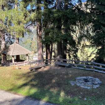 Feuerstelle Pavillon Panell Splügen