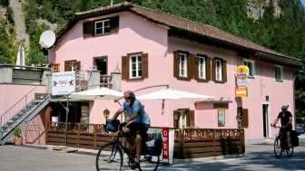 Das Restaurant vom Camping Rania