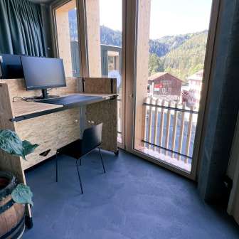 Coworking-Space in der STORY Thusis