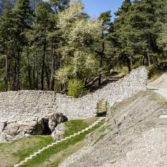 Die Porta Rhaetica bei Rothenbrunnen
