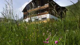 Das Hotel Bergalga im Sommer