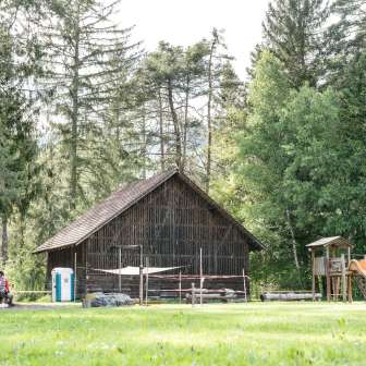 Feuerstelle und Spielplatz Allee Fürstenau