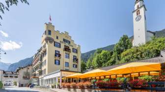Das Hotel Fravi in Andeer