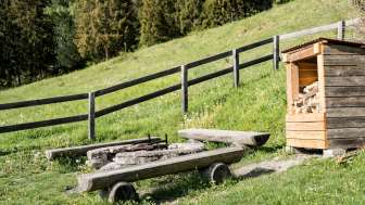 Feuerstelle Plaun da Glenna Almens